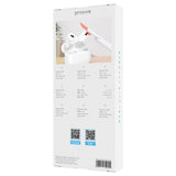 Proove Multifunctional Cleaning Set Mr. Cleaner (MCP00000302), 3in1 pentru Laptop, Phone, Keyboard, Earbuds, pliabil, Alb