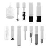 Proove Multifunctional Cleaning Set Mr. Cleaner (MCS00002002), 20in1, pentru Laptop, Phone, Keyboard cu Microfiber, Alb