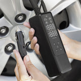 Proove Car Pump Assistant Mini (PPAM85010901), portabil Compressor, afisaj digital, pentru Cigarette Lighter, 85W, Negru