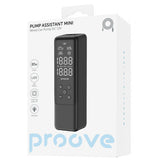 Proove Car Pump Assistant Mini (PPAM85010901), portabil Compressor, afisaj digital, pentru Cigarette Lighter, 85W, Negru