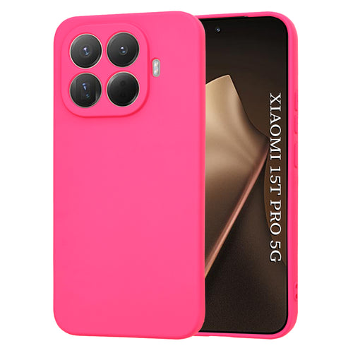 Husa pentru Xiaomi 15T Pro, Techsuit SoftFlex, fucsia