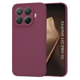Husa pentru Xiaomi 15T Pro, Techsuit SoftFlex, bordo