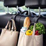 UGREEN Car Seat Hanger LP104 (30337), Max Load 20KG, Universal Back Seat Organizer, Negru