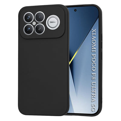 Husa pentru Xiaomi POCO F8 Ultra, Techsuit SoftFlex, negru