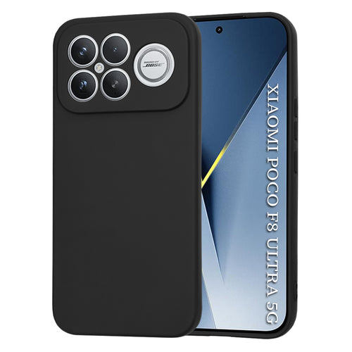 Husa pentru Xiaomi POCO F8 Ultra, Techsuit SoftFlex, negru