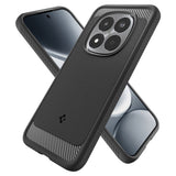Husa pentru Xiaomi Redmi Note 15 Pro 5G, Spigen Rugged Armor (ACS10460), negru mat