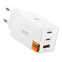 Incarcator retea Spigen Essential EE673EU (ACH08710), USB, 2x Type-C, Incarcare rapida, Quantum Boost, 67W, alb