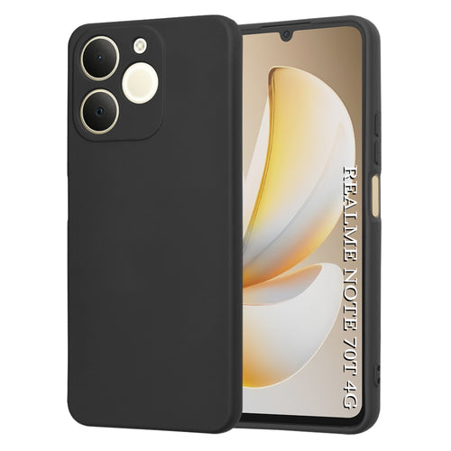Husa pentru Realme Note 70T, Techsuit SoftFlex, negru