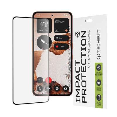 Folie de protectie pentru Nothing CMF Phone 2 Pro, Techsuit 111D Full Cover / Full Glue Glass