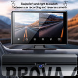 Yesido Wireless Car Stereo (KM18), Dual HD Camera, Bluetooth 5.2, Plug&Play, CarPlay, Android Auto, AirPlay, Negru