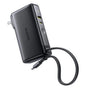 Baterie Externa Baseus Nomos NT11 Omni (P10078807123-00), With USB-C Cable, 10000mAh, 67W, Afisaj Digital, Negru