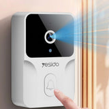 Camera de supraveghere Yesido Wireless Video Intercom Doorbell (KM27), 2.4G, 2K HD 1080*720px, 1000mAh, 4.3 TFT Screen, UK Plug, alb