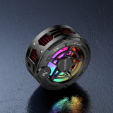 Cooler telefon Yesido Phone Cooler (C226), Semiconductor, Magnetic, Universal, Fast Cooling, cu RGB, Afisaj digital, gri