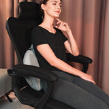 Aparat de Masaj Yesido Back Massager (MG15), cu Heating Function, Quiet Operation, 32W, 2000mAh, Gri