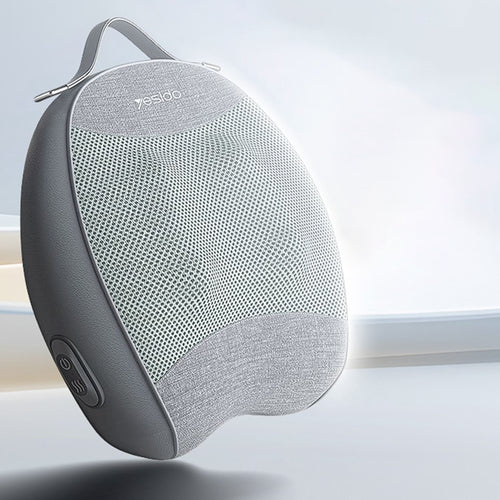 Aparat de Masaj Yesido Back Massager (MG15), cu Heating Function, Quiet Operation, 32W, 2000mAh, Gri