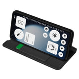 Husa pentru Nothing Phone (3a) Lite, Techsuit Magskin Book, negru
