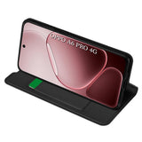 Husa pentru OPPO A6 Pro 4G, Techsuit Magskin Book, negru