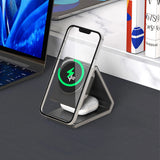 Incarcator wireless Lito 4in1 Magnetic (LT-W02), pentru iPhone, Apple Watch, AirPods, Phone Stand, 15W, QI2, N52 Magnets, negru