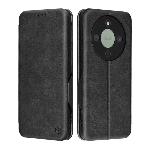 Husa pentru Honor Magic8 Lite, Techsuit Safe Wallet Plus, negru