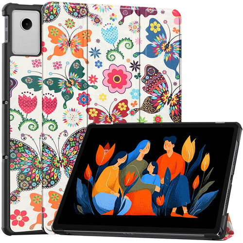 Husa tableta pentru Lenovo Idea Tab Plus 12.1, Techsuit FoldPro, Butterfly