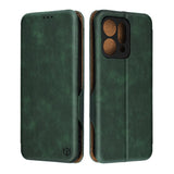 Husa pentru OPPO Reno14, Techsuit Safe Wallet Plus, negru