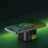 Incarcator wireless UGREEN Genshin Impact Ed.W702 (35316GI), MagFlow, Qi2, 15W, 2x USB-C, Pliabil, 3A, Cable, 1m, negru
