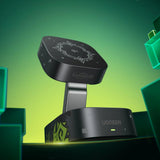 Incarcator wireless UGREEN Genshin Impact Ed.W702 (35316GI), MagFlow, Qi2, 15W, 2x USB-C, Pliabil, 3A, Cable, 1m, negru