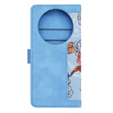 Husa pentru Honor Magic8 Lite, Techsuit FlipCraft, bleu