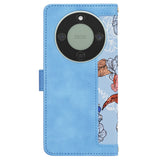 Husa pentru Honor Magic8 Lite, Techsuit FlipCraft, bleu