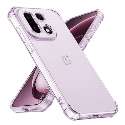 Husa pentru OnePlus 15, Techsuit Shockproof Clear Silicone, transparenta