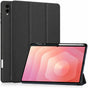 Husa tableta pentru Samsung Galaxy Tab S11 Ultra, Techsuit Flex Trifold (cu Pencil Holder), negru