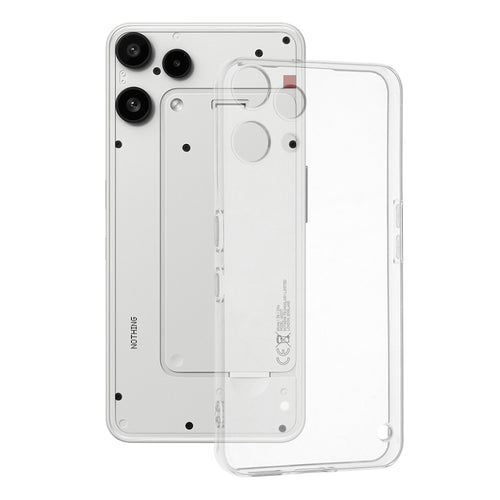 Husa pentru Nothing Phone (3a) Lite, Techsuit Clear Silicone, transparenta