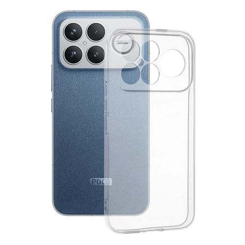 Husa pentru Xiaomi POCO F8 Ultra, Techsuit Clear Silicone, transparenta