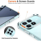 Husa pentru Xiaomi POCO F8 Pro, Techsuit Shockproof Clear Silicone, transparenta