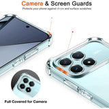 Husa pentru Xiaomi POCO F8 Ultra, Techsuit Shockproof Clear Silicone, transparenta