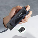 UGREEN Hard Drive Enclosure CM578 (15512), M.2 NVMe SSD, 10Gbps, 2TB, cu 2x Type-C Cable, Dark Albastru