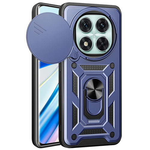 Husa pentru Xiaomi Redmi Note 14 Pro 5G, Techsuit CamShield Series, albastru