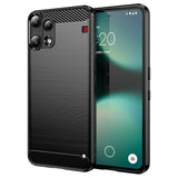 Husa pentru Nothing Phone (3a) Lite, Techsuit Carbon Silicone, albastru