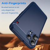 Husa pentru Nothing Phone (3a) Lite, Techsuit Carbon Silicone, albastru