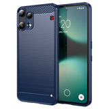 Husa pentru Nothing Phone (3a) Lite, Techsuit Carbon Silicone, albastru