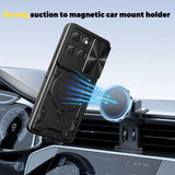 Husa pentru Motorola Moto G86, Techsuit CamGuard Pro, albastru