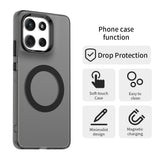 Husa pentru Motorola Moto G86, Techsuit CandyCase MagSafe, alb