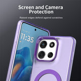 Husa pentru Motorola Moto G86, Techsuit CandyCase MagSafe, alb