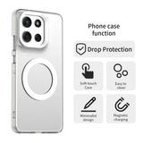 Husa pentru Motorola Moto G86, Techsuit CandyCase MagSafe, alb