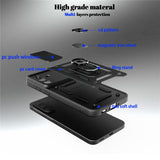 Husa pentru Samsung Galaxy A57 5G, Techsuit CamShield Series, albastru