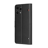 Husa pentru Nothing Phone (3a) Lite, Techsuit Leather Folio, maro