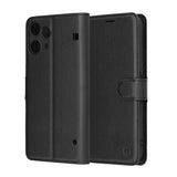 Husa pentru Nothing Phone (3a) Lite, Techsuit Leather Folio, maro