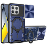 Husa pentru Xiaomi POCO F8 Pro, Techsuit CamGuard Pro, albastru
