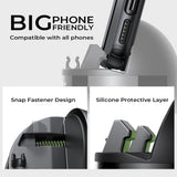 Suport auto Lisen (YL0224060015), pentru Bord, 360° Rotatable, Secure Fit, Non-Slip, Auto-Slide Lock, Universal, negru
