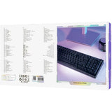 Tastatura Proove Wireless Gaming Keyboard Slicker (WKSLEN00022401), 2.4GHz, Bluetooth 5.2, Type-C, 98 Keys, 4000mAh, 1.8m, negru